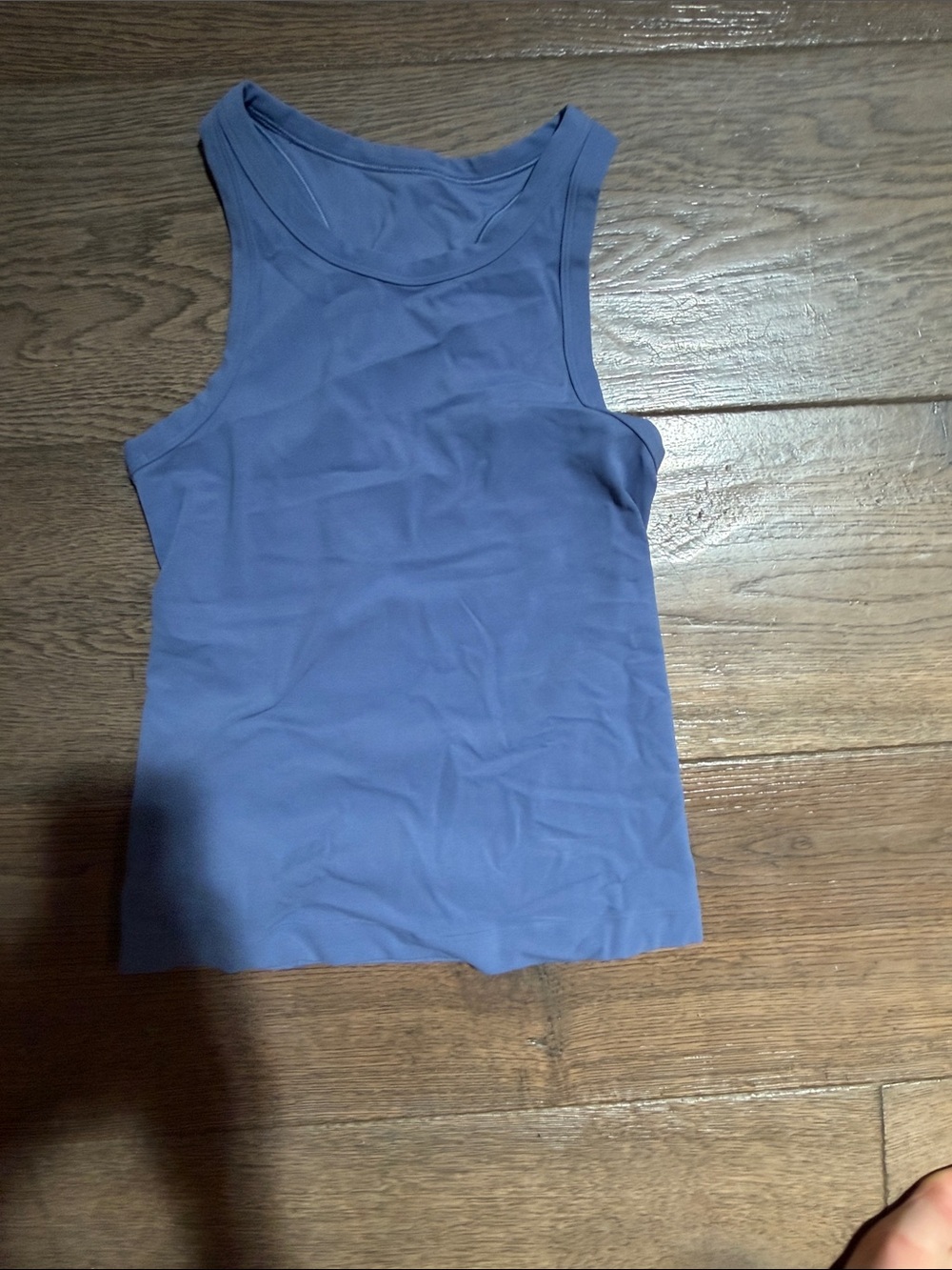 Lululemon Sleeveless Ribbed Tank Top in Periwinkle Blue